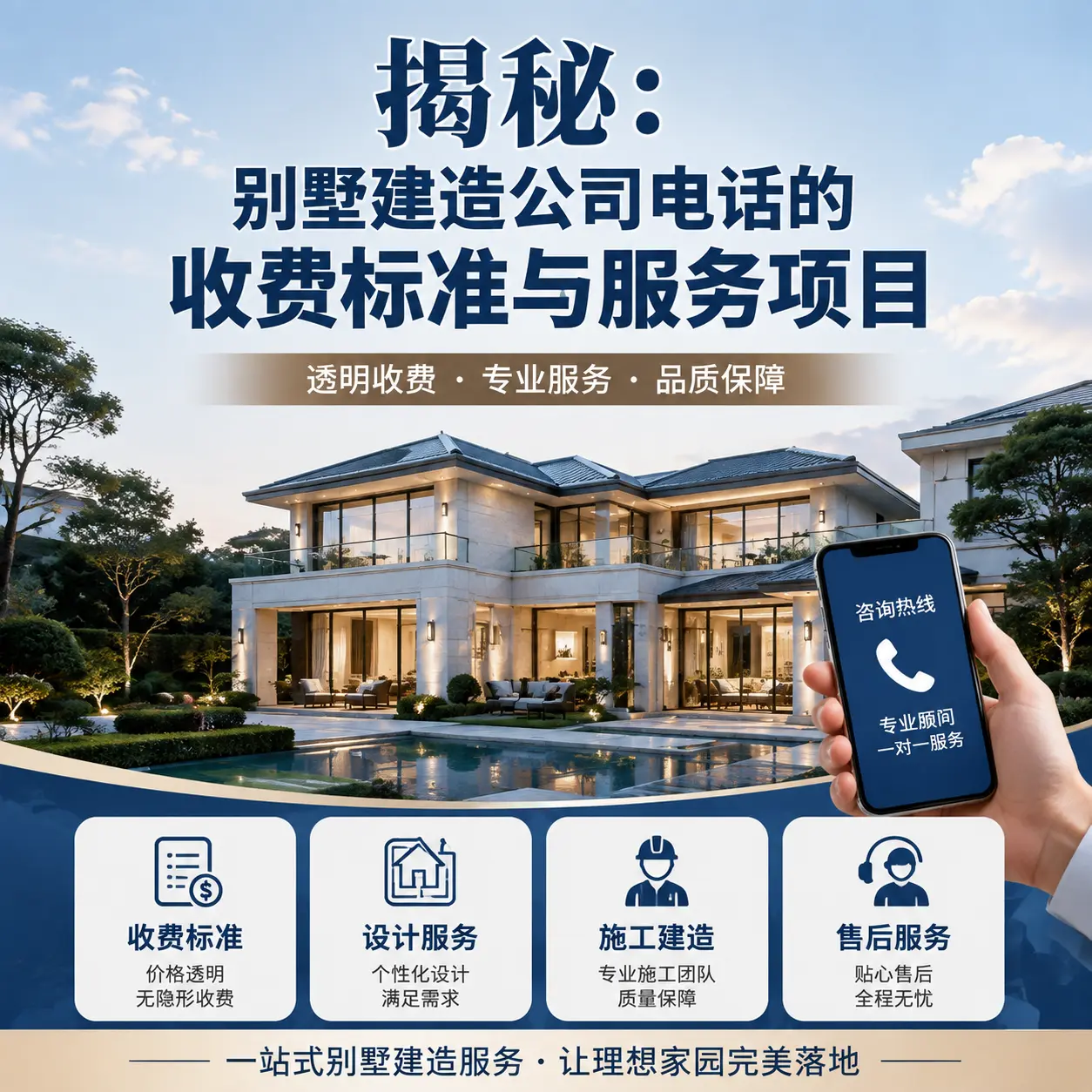 揭秘:贞丰别墅建造公司电话的收费标准与服务项目