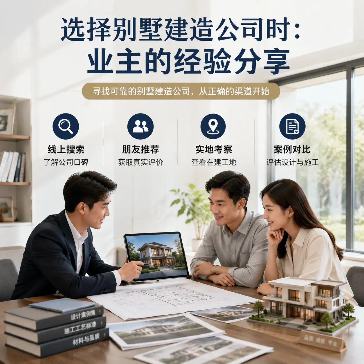 选择别墅建造公司时: 贞丰 业主的经验分享