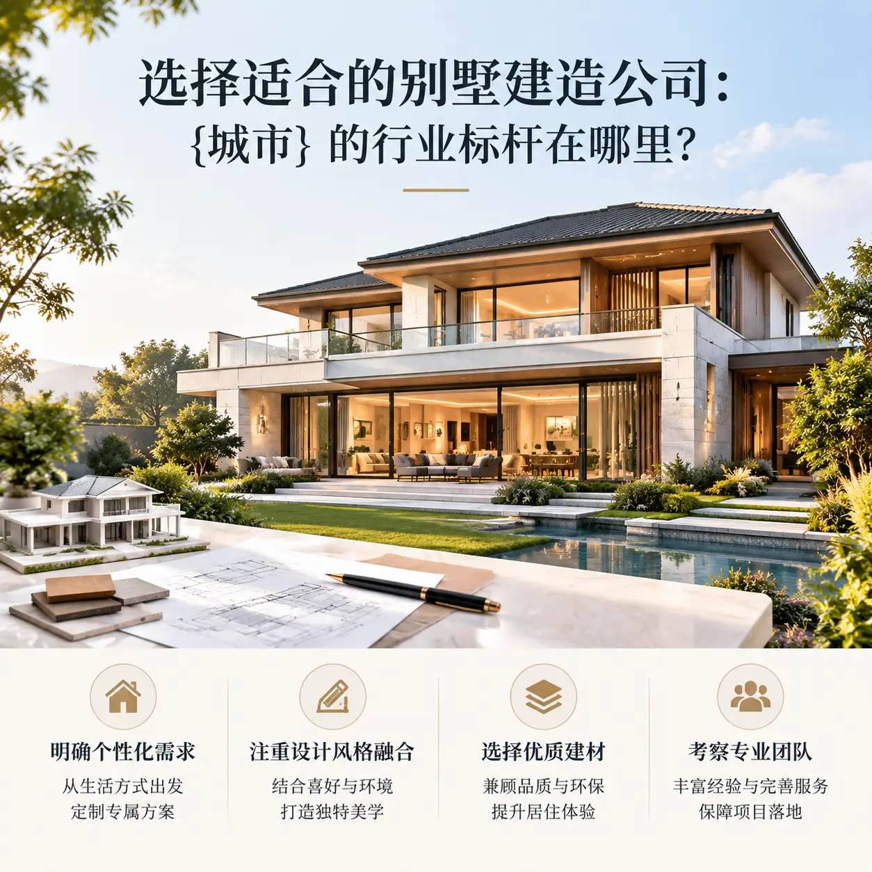 选择适合的别墅建造公司： 贞丰 的行业标杆在哪里？