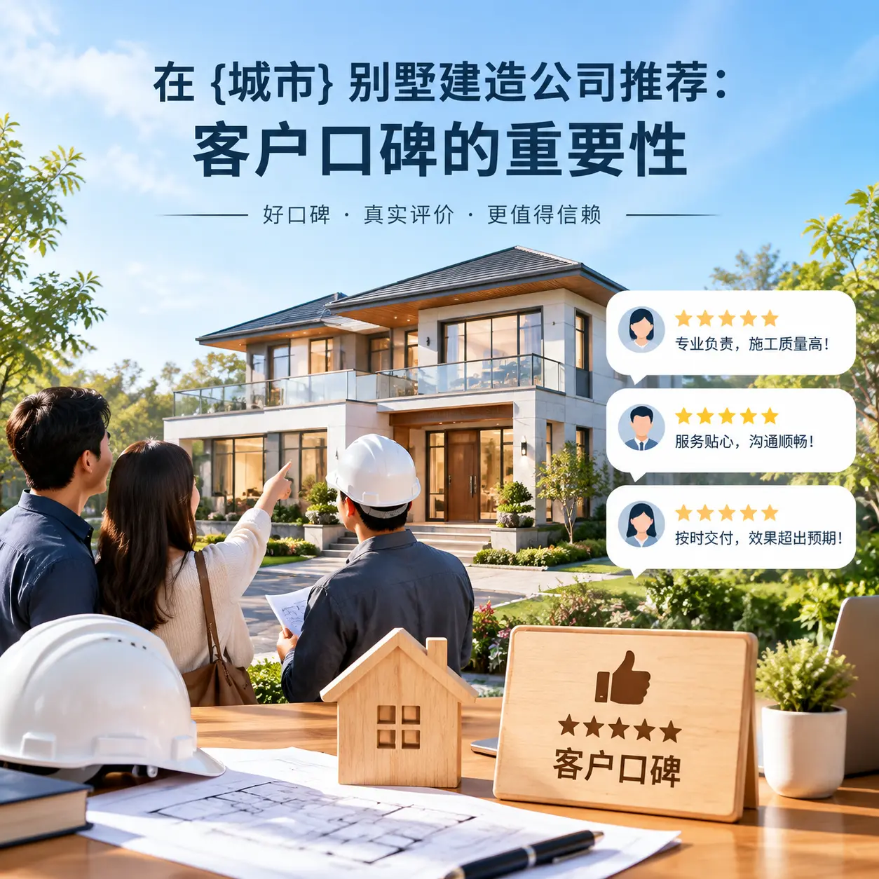 在 贞丰 别墅建造公司推荐：客户口碑的重要性