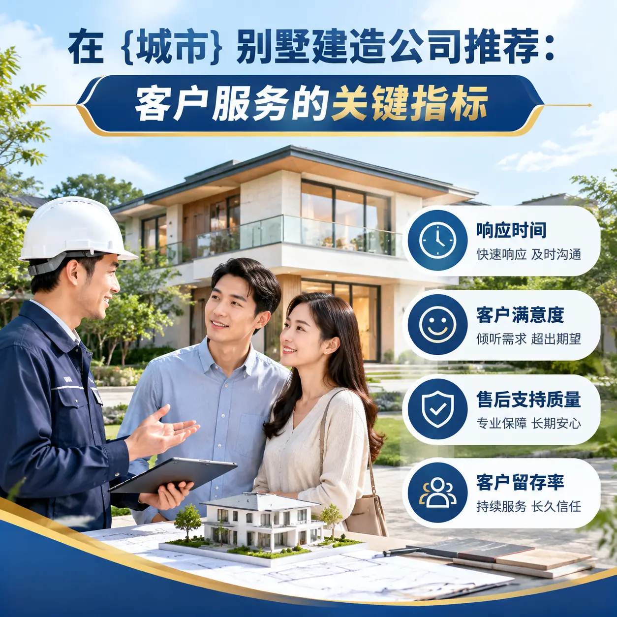 在 贞丰 别墅建造公司推荐：客户服务的关键指标