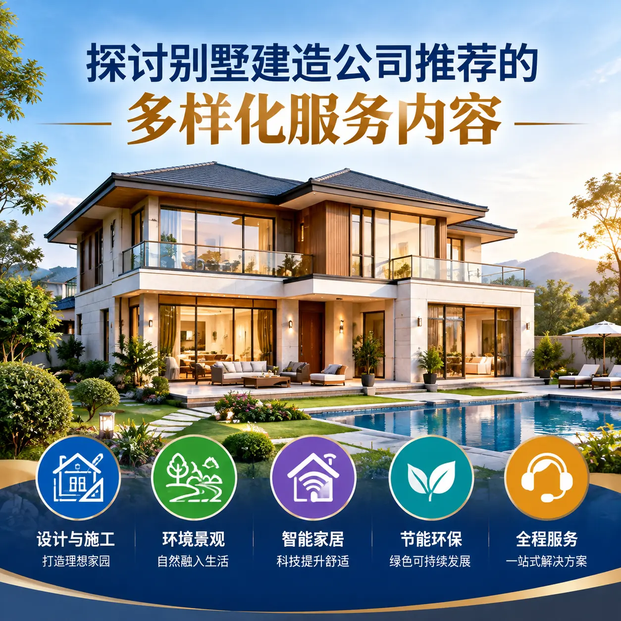 探讨别墅建造公司推荐的多样化服务内容