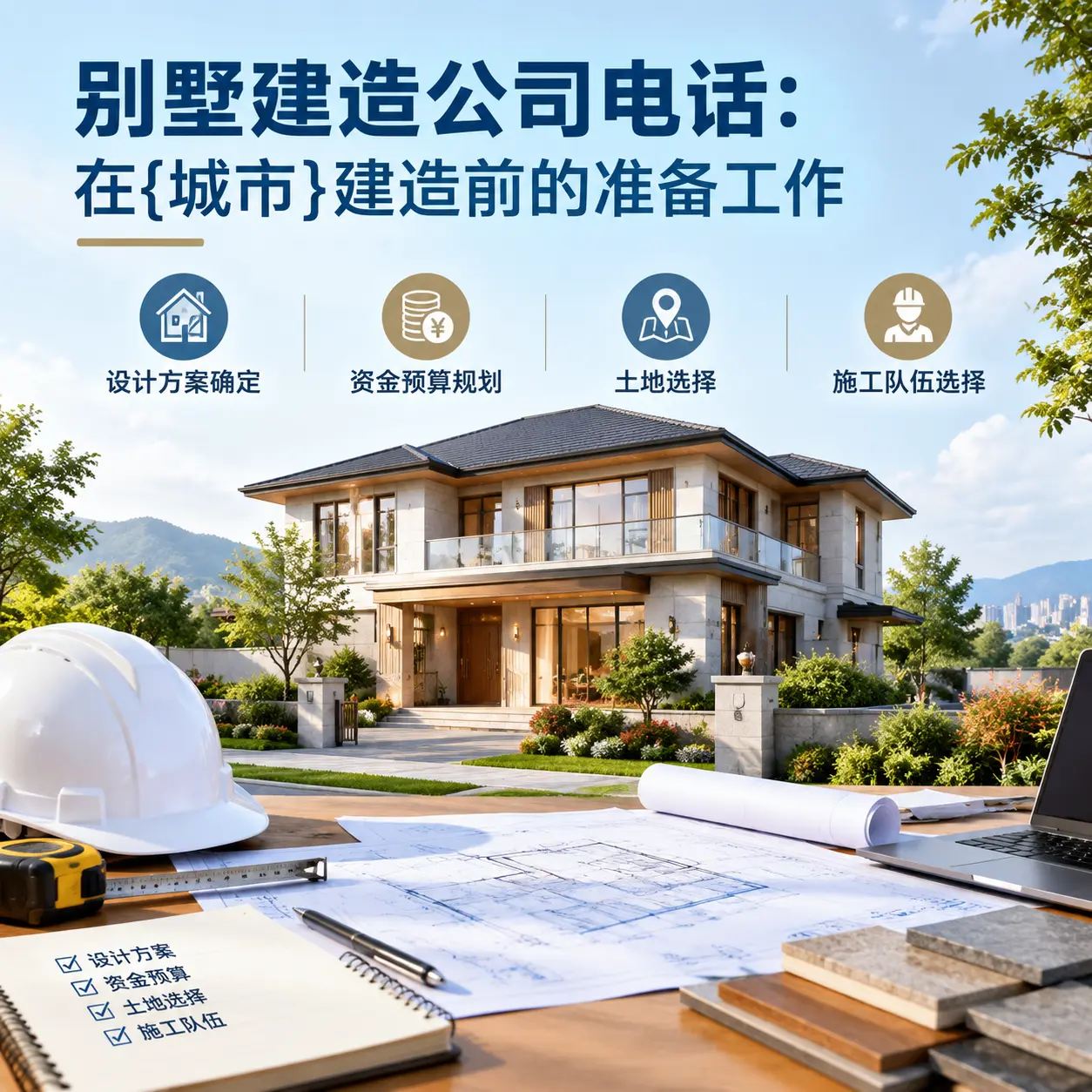 别墅建造公司电话:在贞丰建造前的准备工作