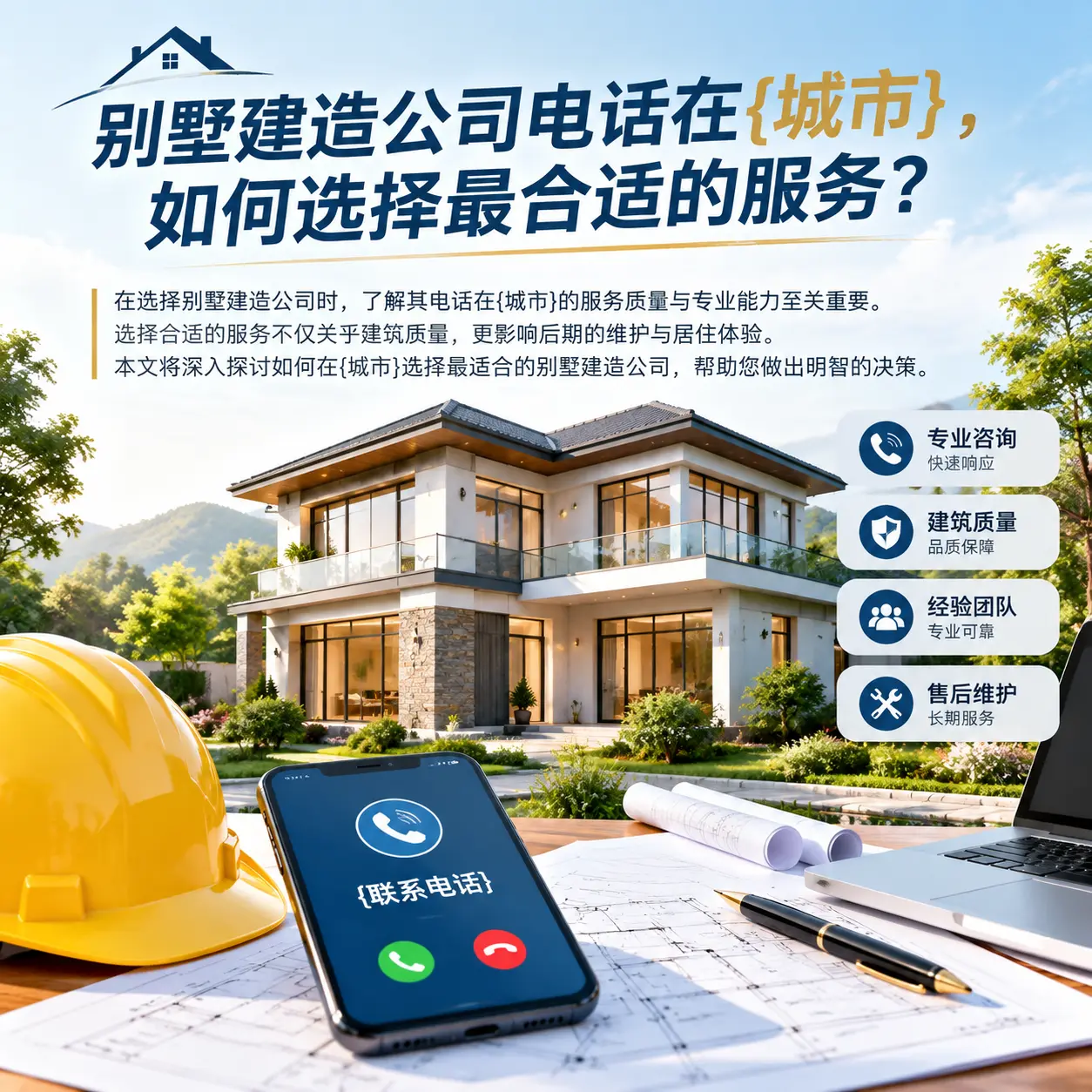 别墅建造公司电话在贞丰,如何选择最合适的服务?