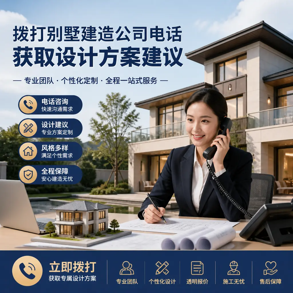 拨打贞丰别墅建造公司电话，获取设计方案建议