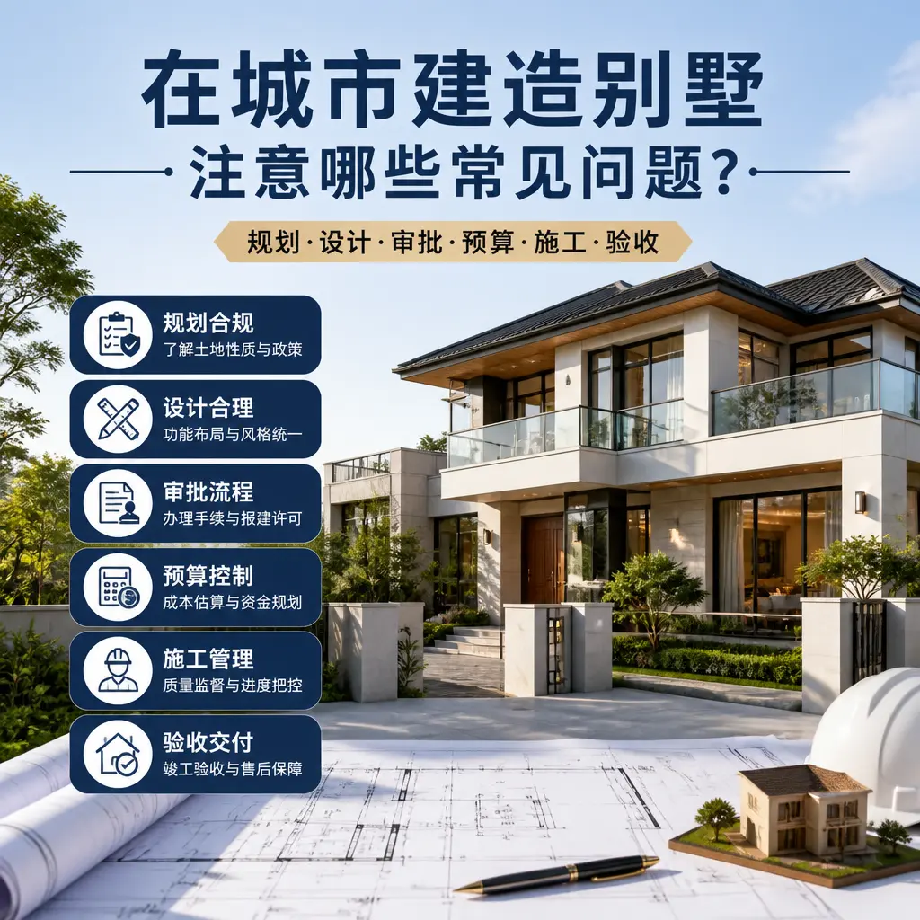 在 贞丰 建造别墅,注意哪些常见问题?