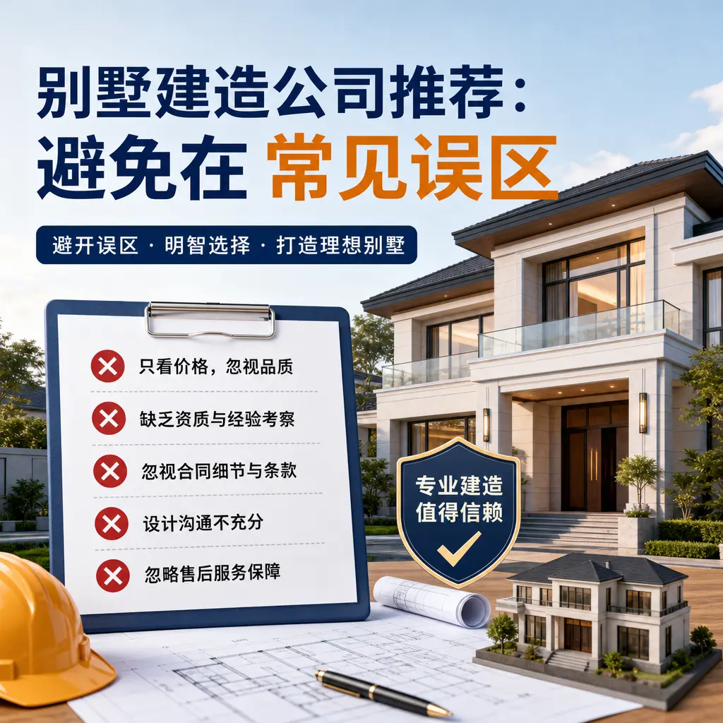 别墅建造公司推荐:避免在 贞丰 的常见误区